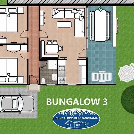 Bergpanorama Sankt Kanzian am Klopeiner See