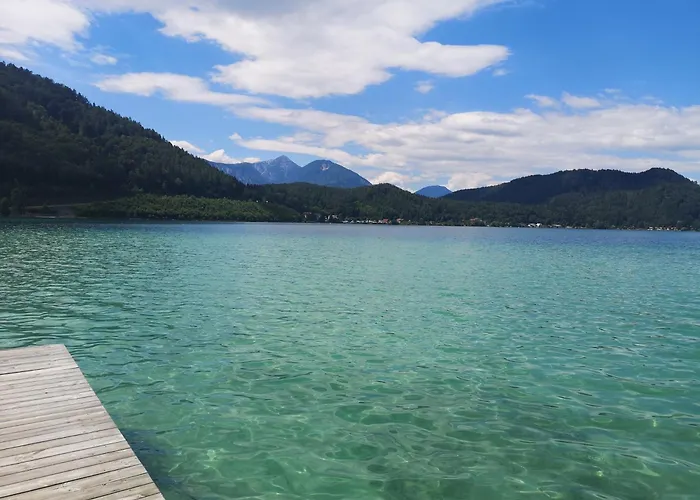 Bergpanorama Semesterbostad Sankt Kanzian am Klopeiner See