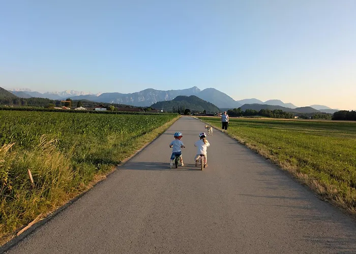 Bergpanorama Сasa de vacaciones Sankt Kanzian am Klopeiner See